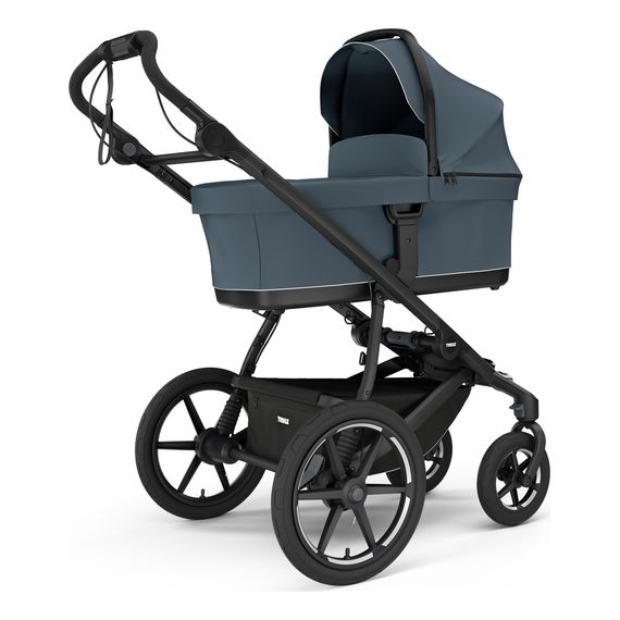 Thule Urban Glide 4-wheel čtyřkolový kočárek 2v1, Rodzaj wózka: głęboko-spacerowy, Kolor materiału: Dark Slate