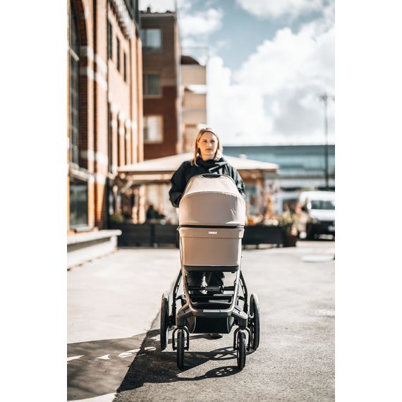 Thule Urban Glide 4-wheel głęboko-spacerowy, Rodzaj wózka: głęboko-spacerowy, Kolor materiału: Tinted Taupe, 19 zdjęcie