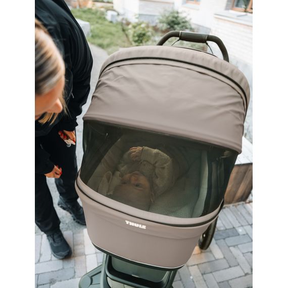 Thule Urban Glide 4-wheel głęboko-spacerowy, Rodzaj wózka: głęboko-spacerowy, Kolor materiału: Tinted Taupe, 23 zdjęcie