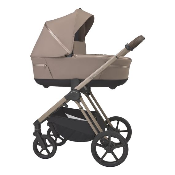 Espiro Miloo 2.0 - kočárek 2v1 hluboký a sportovní, Rodzaj wózka: głęboko-spacerowy, Kolor materiału: 319 Perfect Beige, 16 zdjęcie