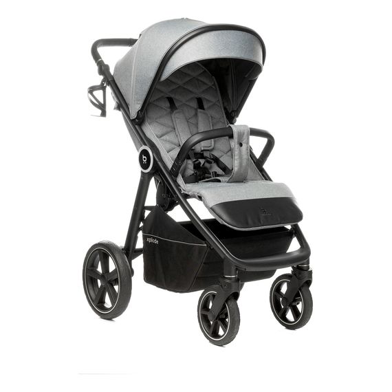 Future Design Xplode - sportovní kočárek, Kolekcja: Regular, Kolor materiału: Seal Grey, 4 zdjęcie