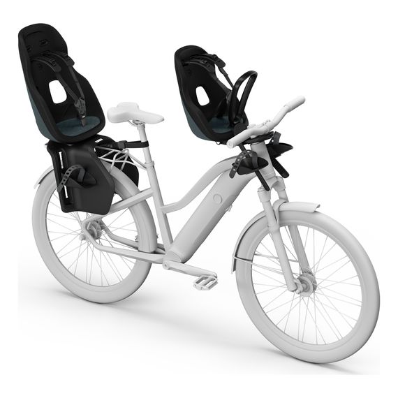 Thule Yepp Nexxt 2 Mini přední cyklosedačka, Kolor: Dark Slate, 9 zdjęcie