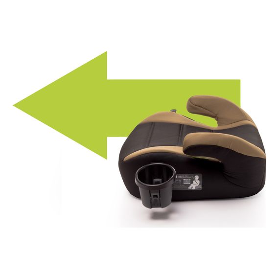 4Baby Boost Cup - podsedák do auta pro starší děti (125 - 150 cm | 22 - 36 kg | 5 - 12 let), Kolor: Mokka, 12 zdjęcie