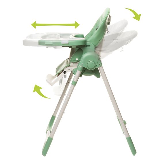 4Baby Decco jídelní židlička Green, Kolor: Green, 11 zdjęcie