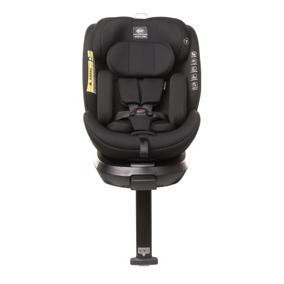 4Baby Enzo-Fix - otočná multiskupinová autosedačka (40 - 150 cm | 0 - 36 kg | 0 - 12 let), Kolor: Black, 6 zdjęcie