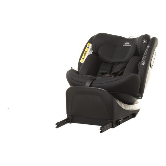 4Baby Enzo-Fix - otočná multiskupinová autosedačka (40 - 150 cm | 0 - 36 kg | 0 - 12 let), Kolor: Black, 8 zdjęcie