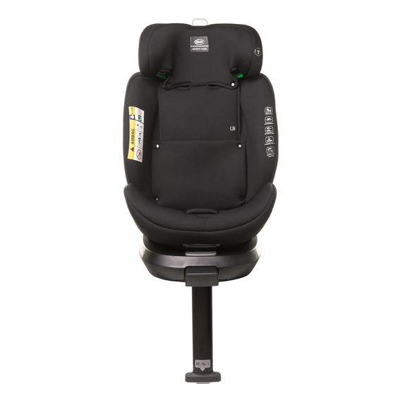 4Baby Enzo-Fix - otočná multiskupinová autosedačka (40 - 150 cm | 0 - 36 kg | 0 - 12 let), Kolor: Black, 12 zdjęcie