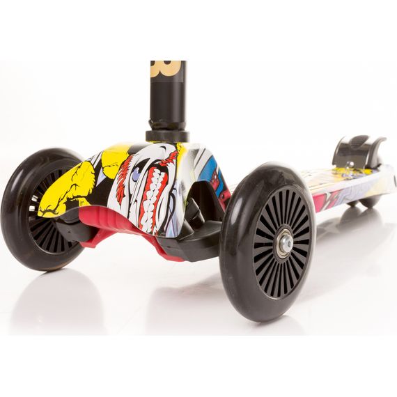 4Baby Mini Scooter koloběžka Yellow, Kolor: Yellow, 9 zdjęcie