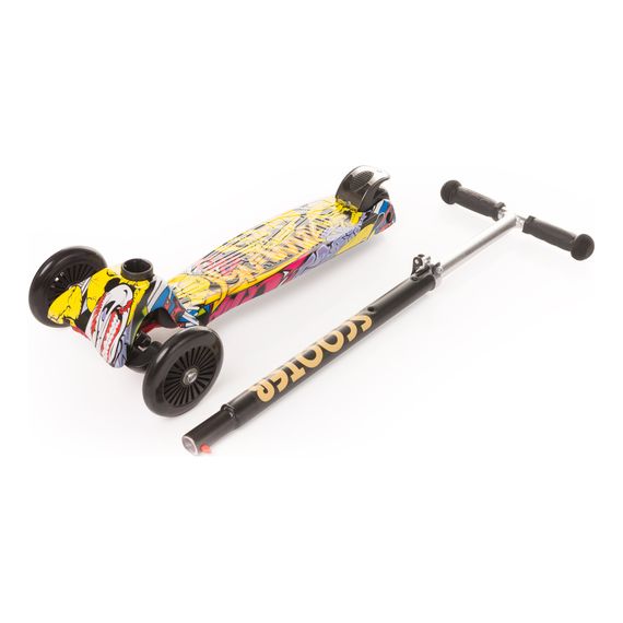 4Baby Mini Scooter koloběžka Yellow, Kolor: Yellow, 10 zdjęcie