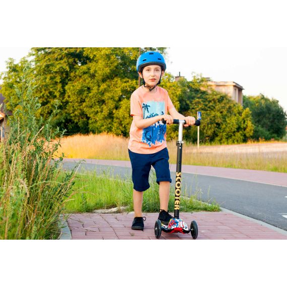 4Baby Mini Scooter koloběžka Yellow, Kolor: Yellow, 25 zdjęcie