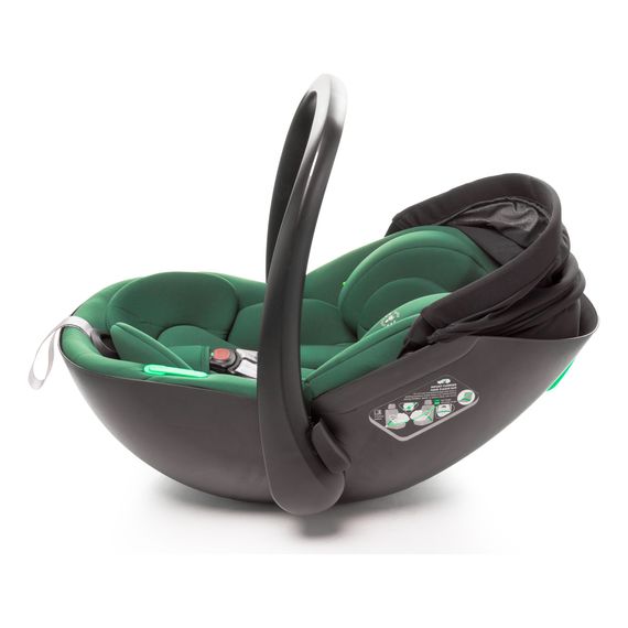 4Baby Neo - autosedačka pro kojence (40 - 87 cm | 0 - 13 kg | 0 - 12 měsíců), Kolor: Dark Green, 9 zdjęcie