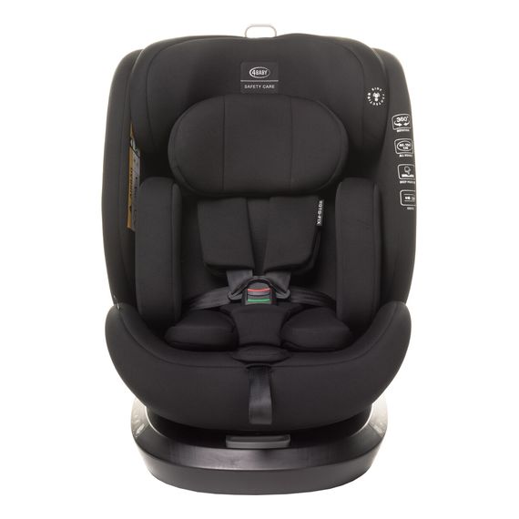 4Baby Roto-Fix - otočná autosedačka multiskupinová (40 - 150 cm | 0 - 36 kg | 0 - 12 let), Kolor: Black, 6 zdjęcie