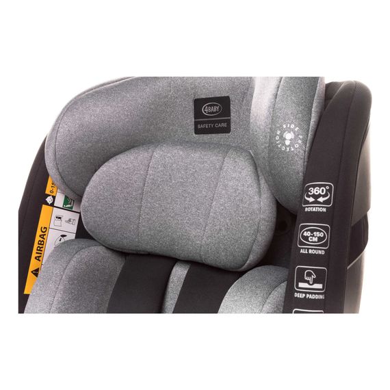 4Baby Roto-Fix Black, Kolor: Grey, 13 zdjęcie
