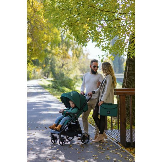 4Baby přebalovací taška na kočárek, Kolor materiału: Mokka, 6 zdjęcie