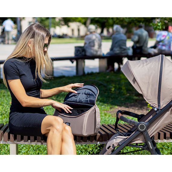 4Baby torba pielęgnacyjna Mokka, Kolor materiału: Black, 4 zdjęcie