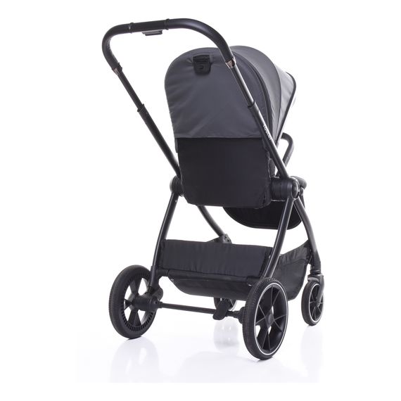 4Baby Foster - wózek 2w1 głęboko-spacerowy, Rodzaj wózka: głęboko-spacerowy, Kolor materiału: Graphite, 29 zdjęcie
