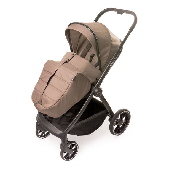 4Baby Foster - wózek 2w1 głęboko-spacerowy, Rodzaj wózka: głęboko-spacerowy, Kolor materiału: Mokka, 16 zdjęcie