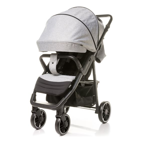 4Baby Moody XXII - sportovní kočárek, Kolor materiału: Grey, 5 zdjęcie