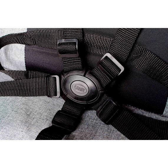 4Baby Moody XXII  - wózek spacerowy, Kolor materiału: Light Grey, 10 zdjęcie