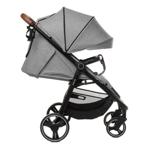 4Baby Stinger XXIII Pushchair, Kolekcja: XXIII, Kolor: Melange Light Grey, image , 9 image