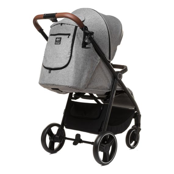 4Baby Stinger XXIII Pushchair, Kolekcja: XXIII, Kolor: Melange Light Grey, image , 12 image