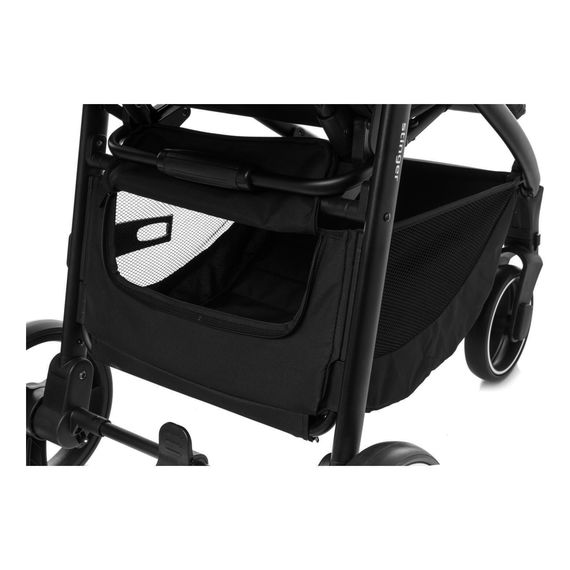 4Baby Stinger XXIII Pushchair, Kolekcja: XXIII, Kolor: Melange Light Grey, image , 13 image