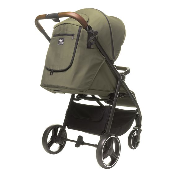 4Baby Stinger XXIV - sportovní kočárek, Kolekcja: XXIV, Kolor materiału: Khaki, 12 zdjęcie
