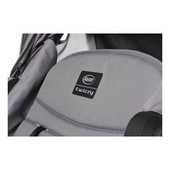 4Baby Twizzy XXII - sportovní kočárek, Kolekcja: XXII, Kolor materiału: Grey, 18 zdjęcie