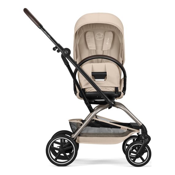 Cybex Eezy S Twist+2 Black Dune Grey, Kolor: Almond Beige, Kolor ramy: Taupe, image , 7 image