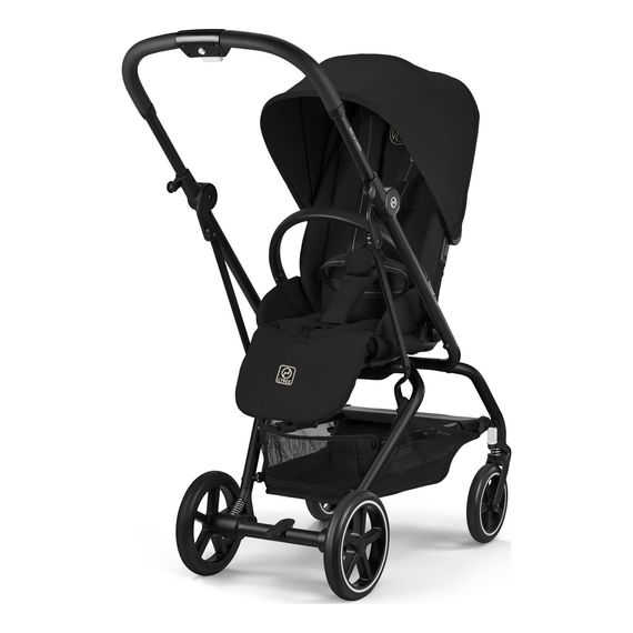 Cybex Eezy S Twist+2 Black Dune Grey, Kolor: Magic Black, Kolor ramy: Black, image 