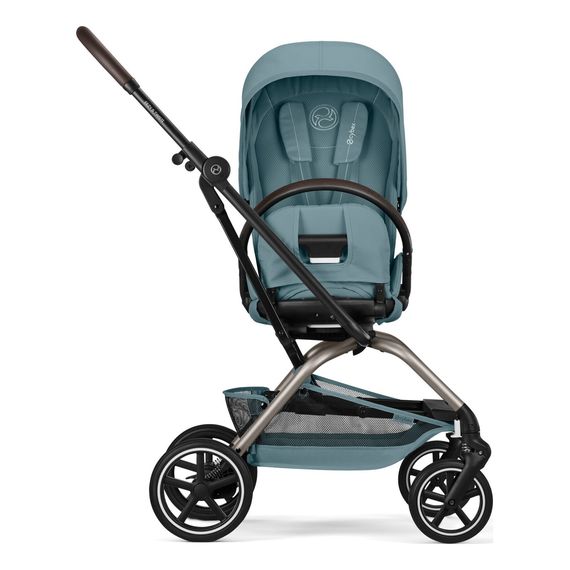 Cybex Eezy S Twist+2 Black Dune Grey, Kolor: Stormy Blue, Kolor ramy: Taupe, image , 7 image