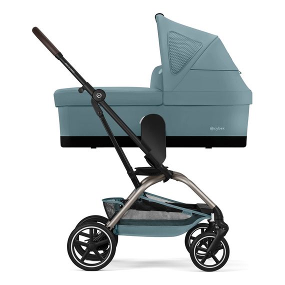 Cybex Eezy S Twist+2 Black Dune Grey, Kolor: Stormy Blue, Kolor ramy: Taupe, image , 9 image