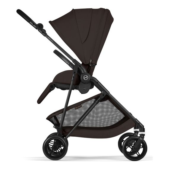 Cybex Melio Carbon Lightweight Carbon Fibre Pushchair, Rodzaj: spacerowy, Kolor: Chocolate Brown, image , 12 image