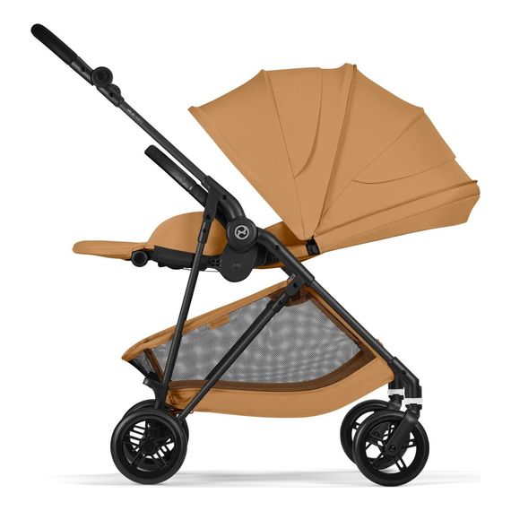 Cybex Melio Carbon Lightweight Carbon Fibre Pushchair, Rodzaj: spacerowy, Kolor: Cinnamon Yellow, image , 10 image