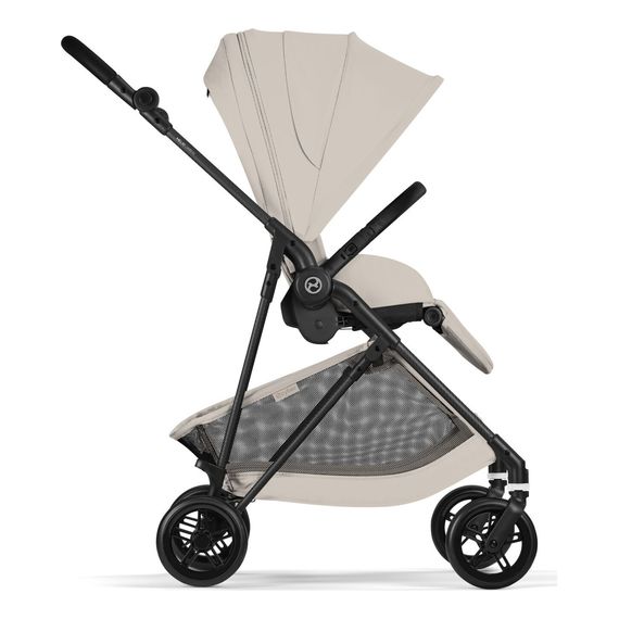 Cybex Melio Carbon Lightweight Carbon Fibre Pushchair, Rodzaj: spacerowy, Kolor: Dune Grey, image , 11 image