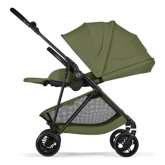 Cybex Melio Carbon Lightweight Carbon Fibre Pushchair, Rodzaj: spacerowy, Kolor: Moss Green, image , 10 image