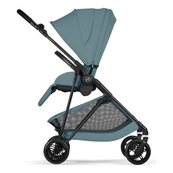 Cybex Melio Carbon Lightweight Carbon Fibre Pushchair, Rodzaj: spacerowy, Kolor: Stormy Blue, image , 12 image