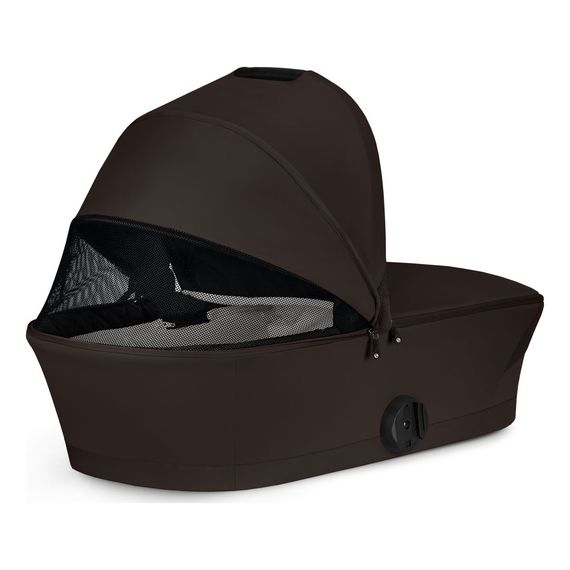 Cybex Melio Carbon — kočárek 2v1 hluboký sportovní na karbonové rámu, Rodzaj wózka: głęboko-spacerowy, Kolor materiału: Chocolate Brown, 20 zdjęcie