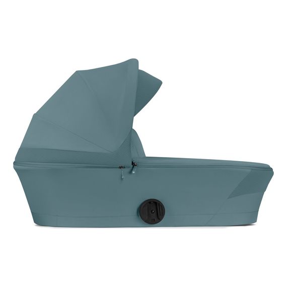Cybex Melio Carbon — kočárek 2v1 hluboký sportovní na karbonové rámu, Rodzaj wózka: głęboko-spacerowy, Kolor materiału: Stormy Blue, 19 zdjęcie