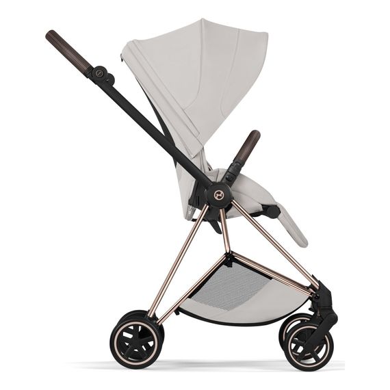 Cybex Mios 5.0 Style potah sedačky sportovního kočárku, Kolekcja: Style, Kolor materiału: City Grey, 5 zdjęcie