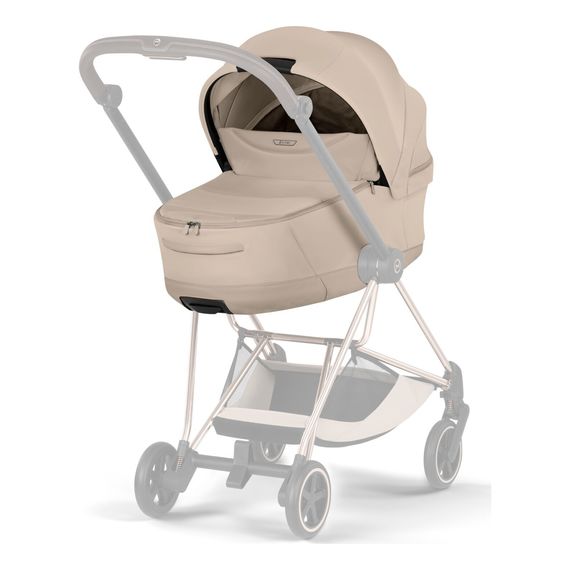 Cybex Mios 5/Coya Style gondola składana do wózka, Kolekcja: Style, Kolor materiału: Cozy Beige, 6 zdjęcie