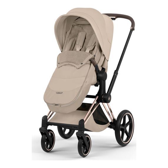 Cybex Platinum fusak Cozy Beige, Kolor materiału: Cozy Beige, 8 zdjęcie