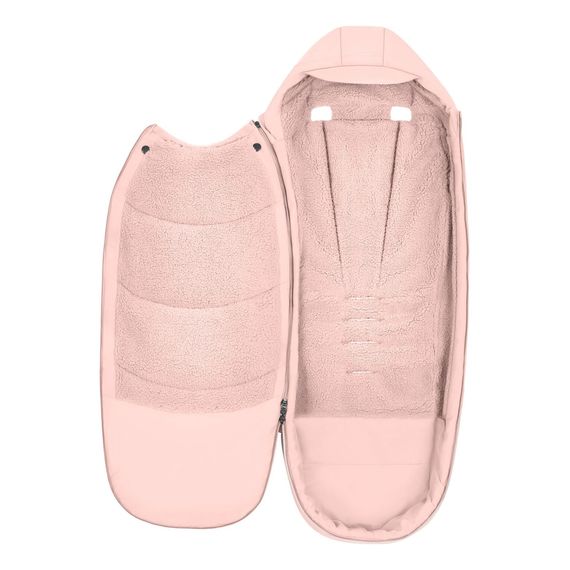 Cybex Platinum fusak Cozy Beige, Kolor materiału: Peach Pink, 6 zdjęcie