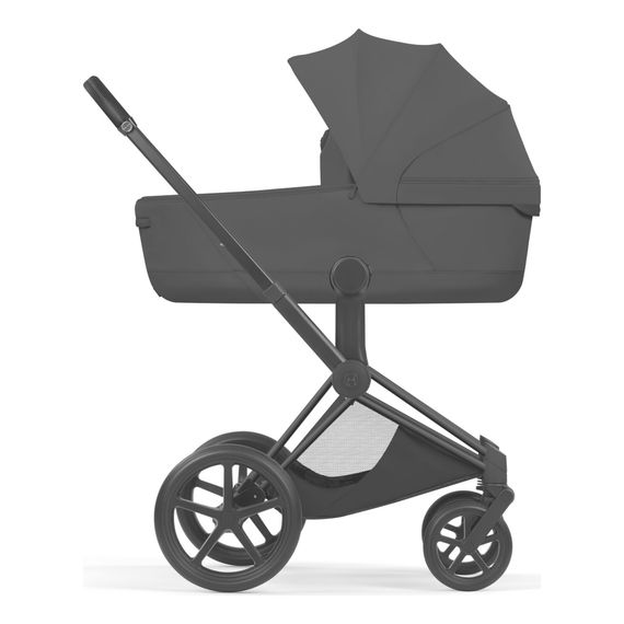 Cybex Priam 5.0 podvozek kočárku se sedačkou, Kolor ramy: Matt Black, 3 zdjęcie