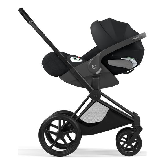 Cybex Priam 5.0 podvozek kočárku se sedačkou, Kolor ramy: Matt Black, 4 zdjęcie