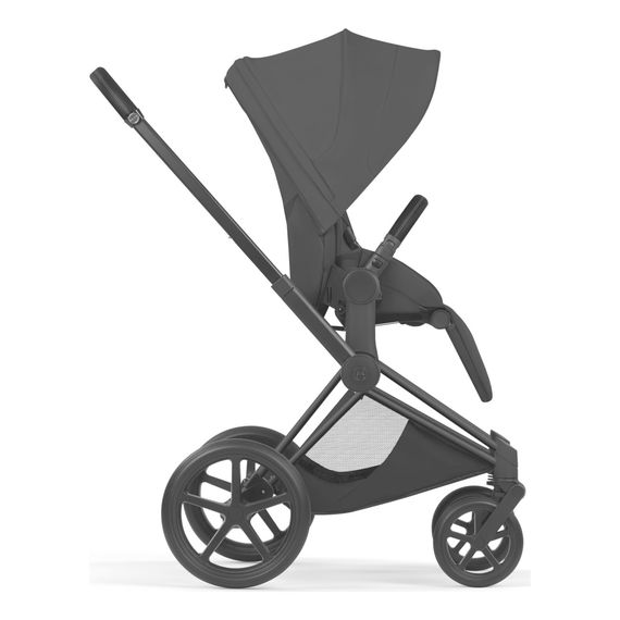 Cybex Priam 5.0 podvozek kočárku se sedačkou, Kolor ramy: Matt Black, 5 zdjęcie
