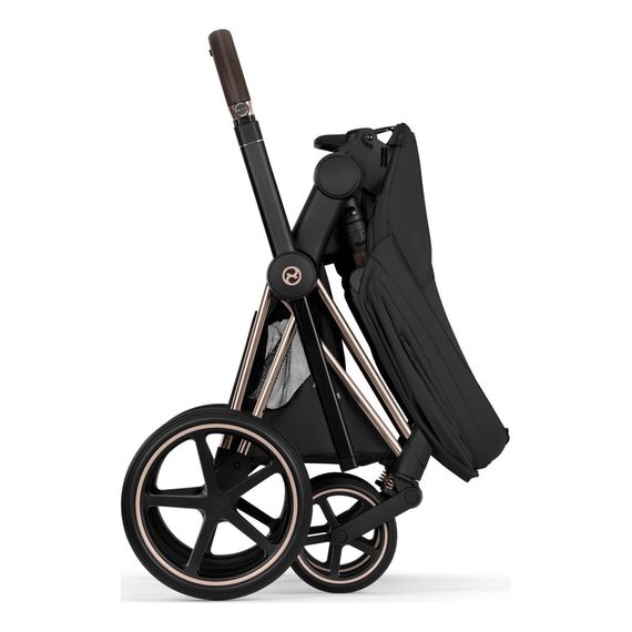 Cybex Priam 5.0 stelaż wózka z siedziskiem, Kolor ramy: Rosegold, 7 zdjęcie