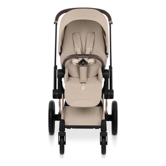 Cybex Priam 5.0/ePriam 5.0 Style potah sedačky sportovního kočárku, Kolekcja: Style, Kolor materiału: Cozy Beige, 9 zdjęcie