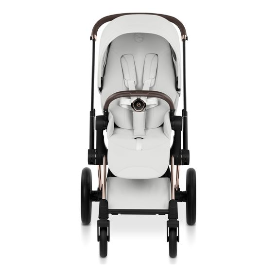 Cybex Priam 5.0/ePriam 5.0 Style potah sedačky sportovního kočárku, Kolekcja: Style, Kolor materiału: Off white, 9 zdjęcie
