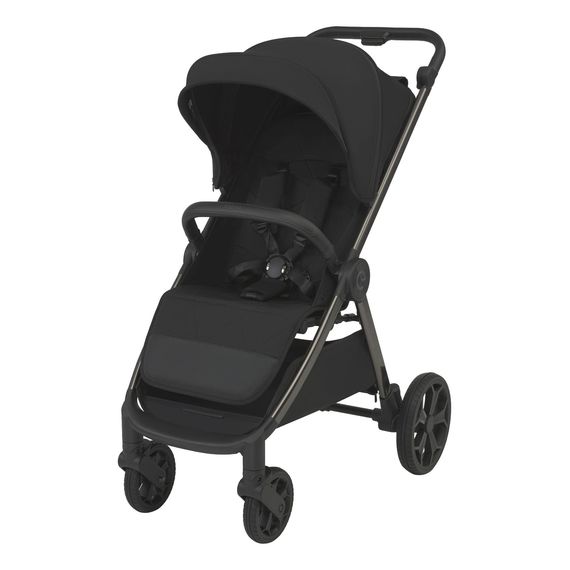 Espiro Wind - lehký sportovní kočárek s autofoldingem, Kolor materiału: 10 Mistral Black